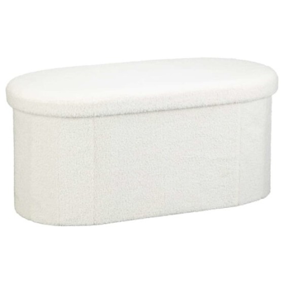 Elegant Arched Leg Ottoman, Stylish Storage Furniture to Add Charm to Your Home